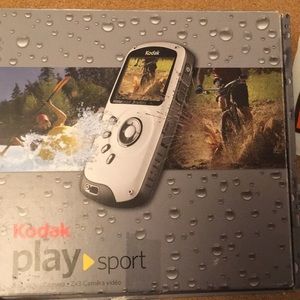 Kodak PlaySport Zx3 Video Camera new in box. HD 1080p. Waterproof to 3 meters.
